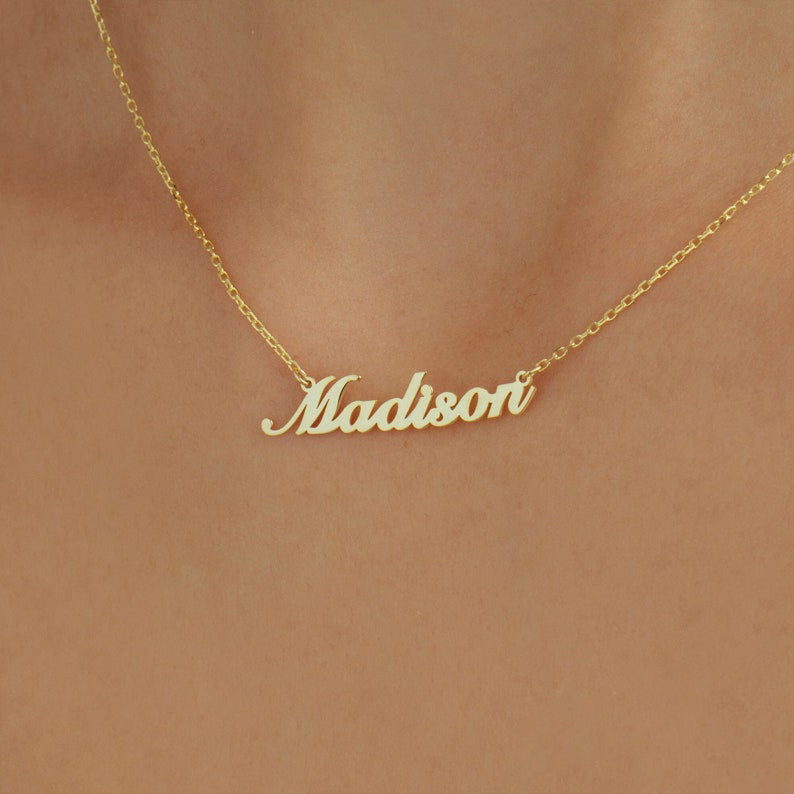 Beautiful Dazzling Custom Name Necklace - Myths Jewels