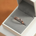 Copper Simple Custom Name Ring - Myths Jewels