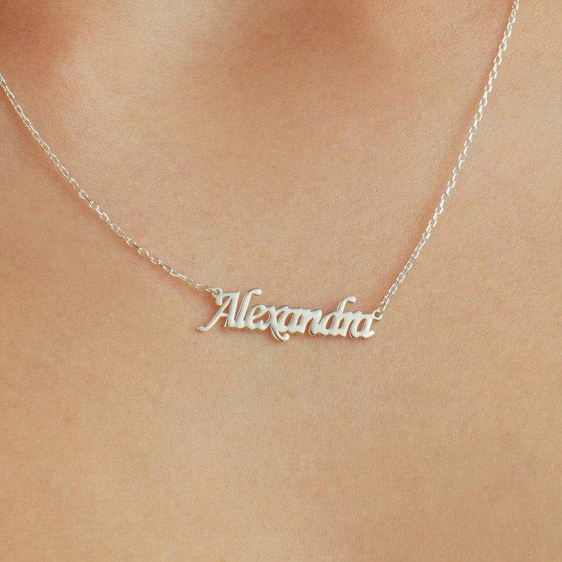 Beautiful Dazzling Custom Name Necklace - Myths Jewels