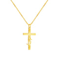 Creative Cross Custom Name Pendant Necklace - Myths Jewels